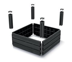 Vyvýšený záhon BASE PLANT 61,8 cm - antracit