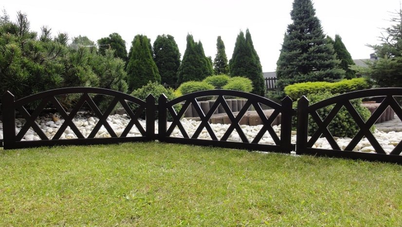 ALDOTRADE Záhradný plôtik Garden 2,3m - Názov varianty: Bílá