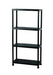 Plastový regál UNIVERSO 80cm, 4 police