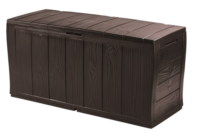 ALDOTRADE Záhradný úložný box SHERWOOD 270l hnedý