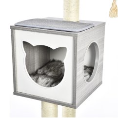 ALDOTRADE Škrabadlo pre mačky Gita 59x49x155 cm
