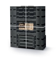 Kompostér COMPOGREEN VARIO 950l čierny