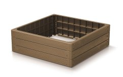 Vyvýšený záhon BASE WOODY naturo ECO 75,6 cm