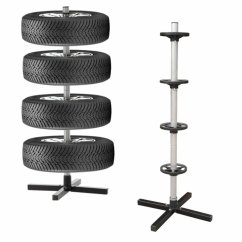 Stojan na pneumatiky do 100 kg, 45x45x105 cm