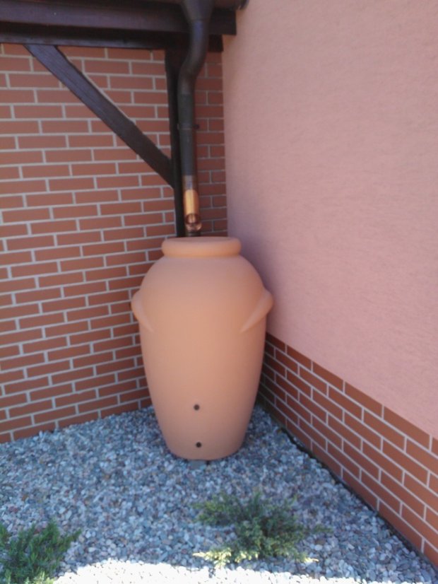Prosperplast Aquacan Amfora 360l tehlový
