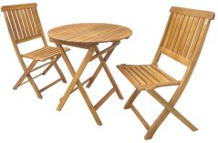 Bistro set drevený Coffee