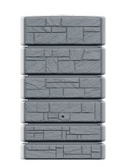 Sud na dažďovú vodu TOWER STONE 500l sivý