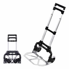 Skladací prepravný vozík Al 70 kg