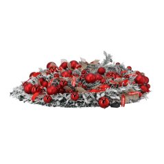 Skladací vianočný stromček WANDA 150 cm - kompletne ozdobený, 100 LED