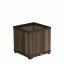 Keter Kvetináč Deco štvorcový Orech, 45,5x45,5x45,5cm