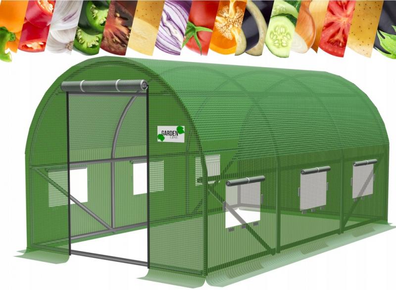 ALDOTRADE Fóliovník záhradný 3,5x2x2m