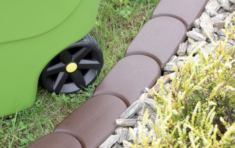 ALDOTRADE Záhradná palisáda IPAK SOLO 3,8m - Názov varianty: Hnědá