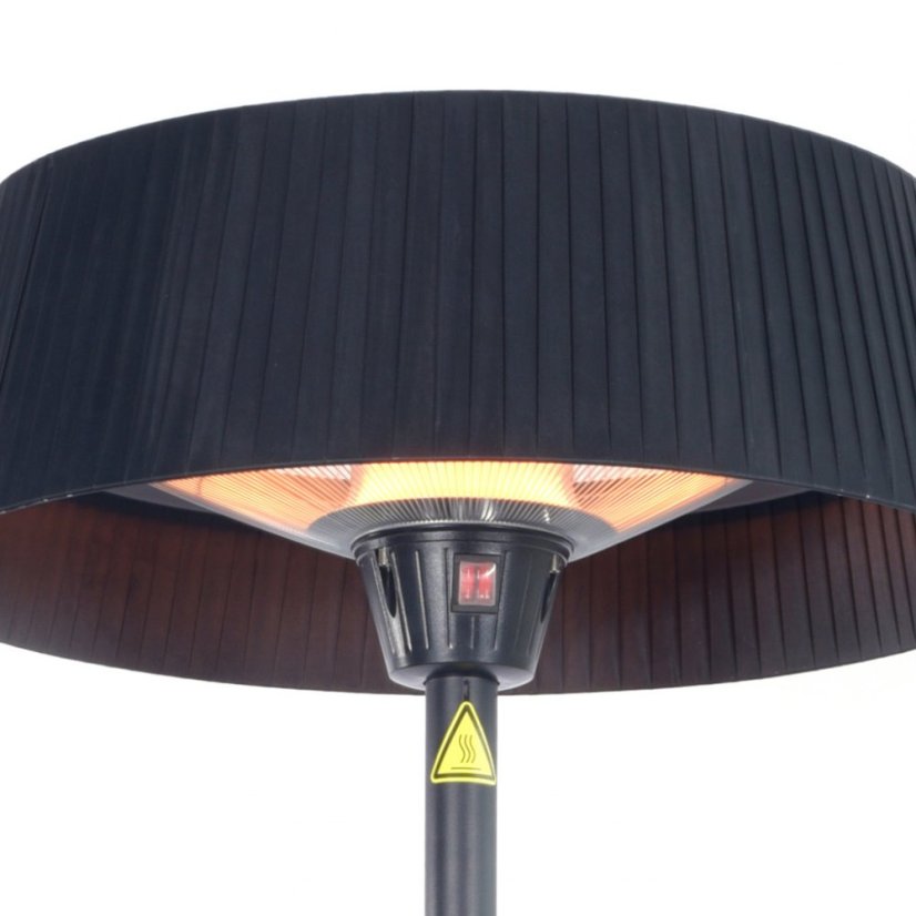 ALDOTRADE Elektrický infražiarič HAMAR čierny