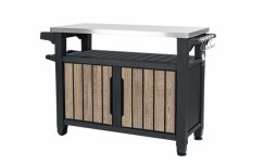 Keter grilovací stolík Deco Unity XL jaseň