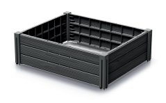 Vyvýšený záhon BASE PLANT 75,6 cm - antracit