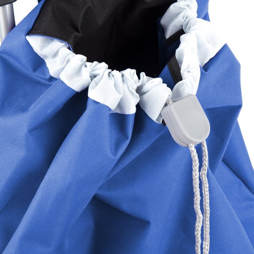 ALDOTRADE Nákupná taška na kolieskách MADRID modrá