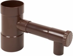 Zberač dažďovej vody zo zvodu s ventilom 80mm HN