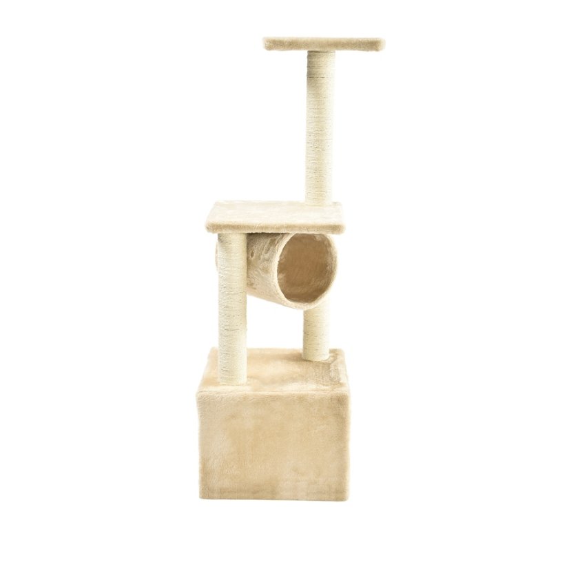 ALDOTRADE Škrabadlo pre mačky Sam 36,5x36,5x110 cm