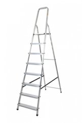 ALDOTRADE Schodíky jednostranné hliníkové Al 8
