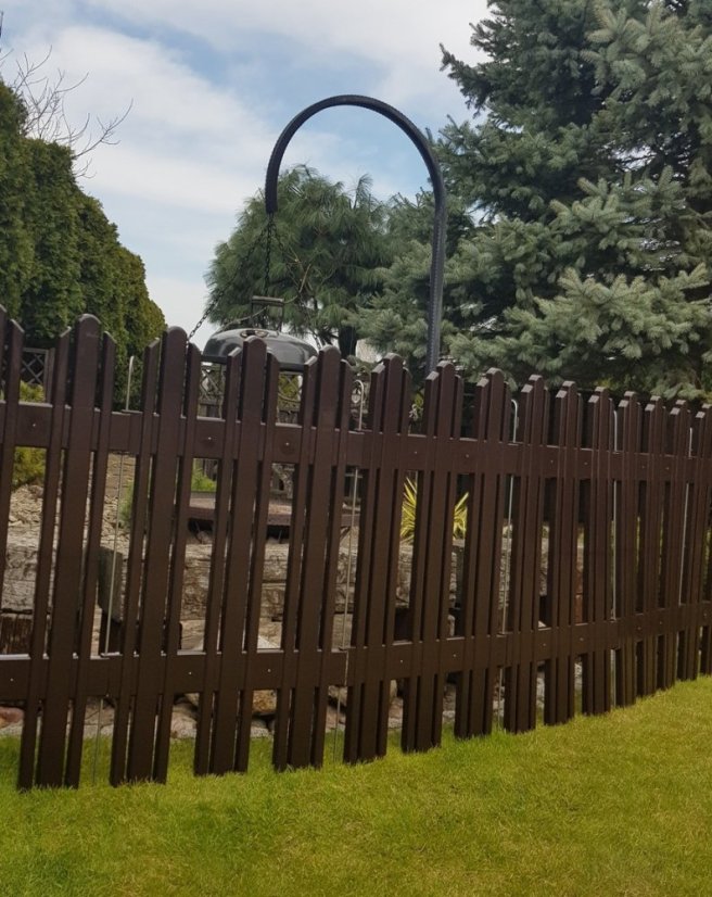 ALDOTRADE Záhradný plôtik Mega 4,7m - Názov varianty: Bielá