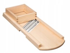 ALDOTRADE Kruhadlo na kapustu 3 nože so šuplíkom 65 x 23,5 x 8,5 cm