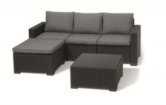 Keter záhradný set California Chaise grafit