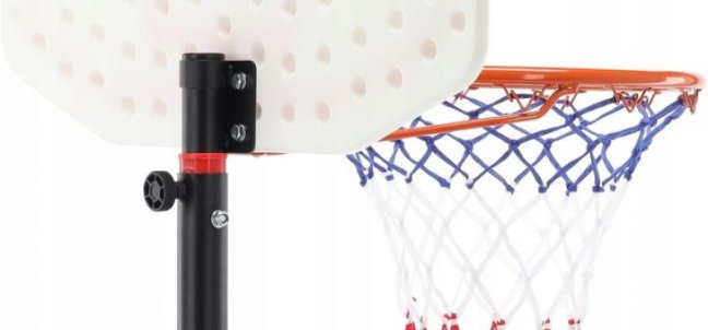Basketbalový kôš s nastaviteľným stojanom 165 - 205 cm