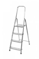 ALDOTRADE Schodíky jednostranné hliníkové Al 4