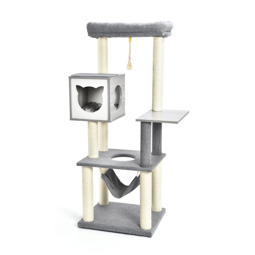 ALDOTRADE Škrabadlo pre mačky Gita 59x49x155 cm