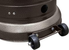 ALDOTRADE Terasový plynový ohrievač HRÍB bronzový