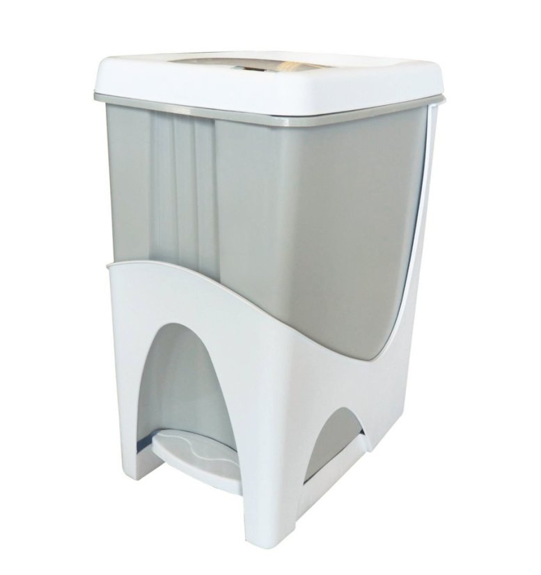 ALDOTRADE Kôš odpadkový Pelly 21l biely