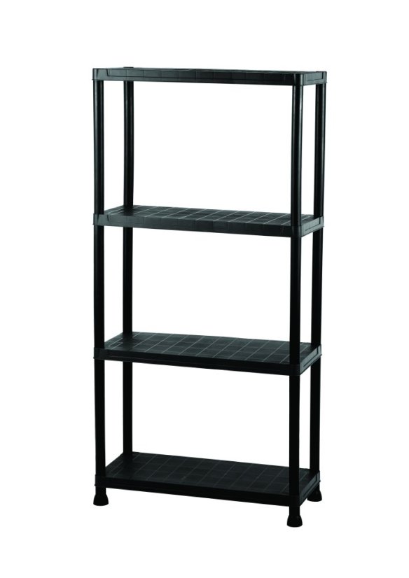 Plastový regál UNIVERSO 80cm, 4 police