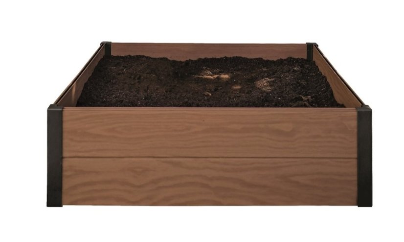 KETER Vyvýšený záhon Maple Square hnedý