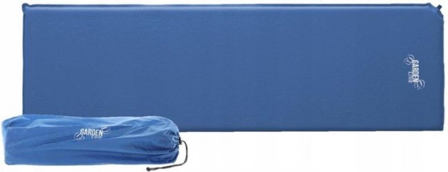 Samonafukovacia karimatka 180x50x5cm, 1200g, modrá