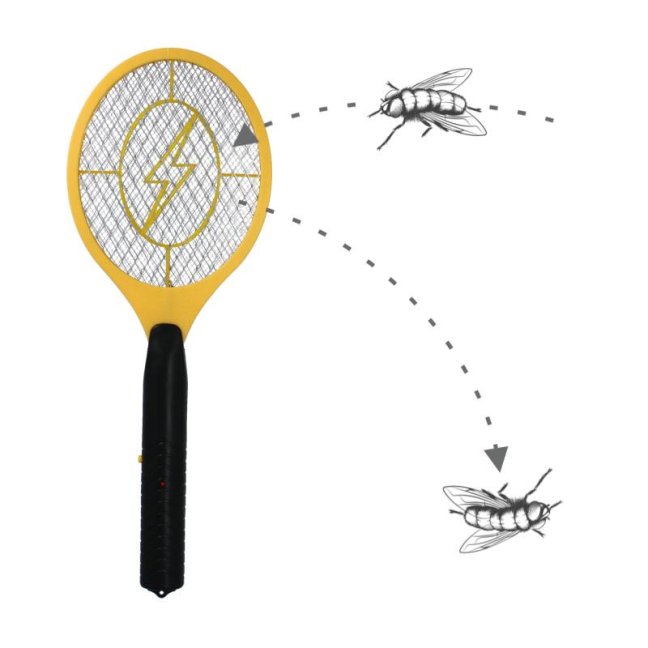 Plácačka na muchy elektrická 46cm