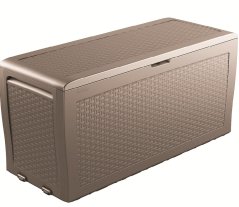 ALDOTRADE Záhradný úložný box Samoa Rattan 270l