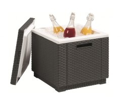Keter Box Ice Cube Grafit, 42x42x41