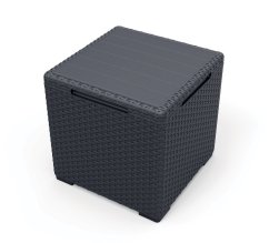Keter Úložný stôl Vigo Grafit 37x37x37 cm