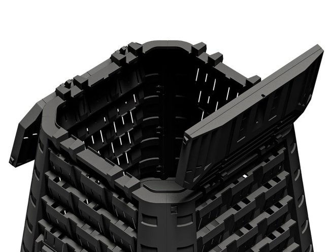 Kompostér EVOGREEN VARIO 1050l čierny