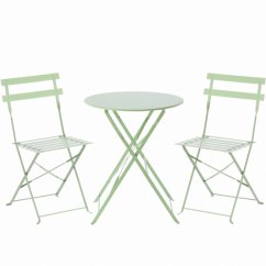 Skladacie bistro set Bea zelený