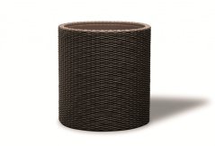 Keter Kvetináč Cylinder M 18L hnedá