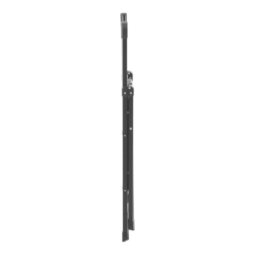 Schodíky jednostranné SLIM 2, čierne, nosnosť 150kg