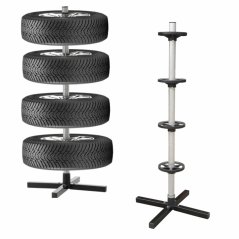 Stojan na pneumatiky do 100 kg, 45x45x105 cm