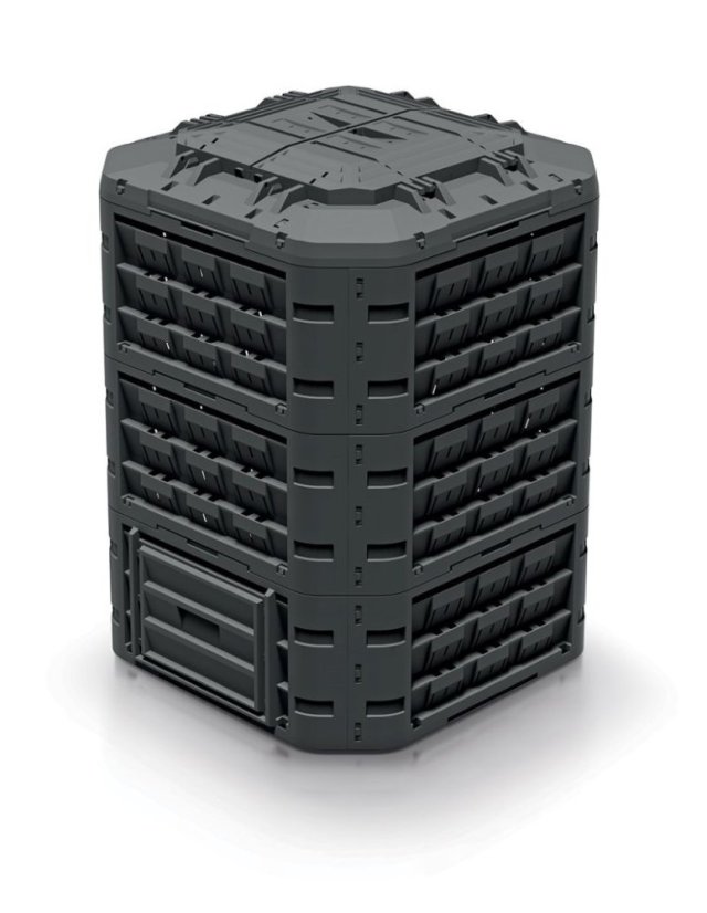Kompostér COMPOGREEN VARIO 950l čierny