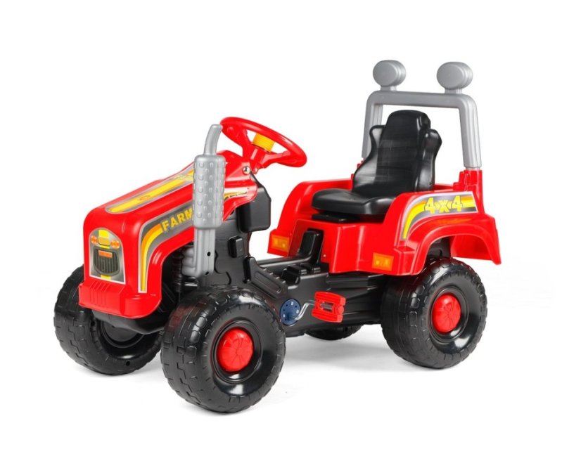 ALDOTRADE Šliapací traktor Maxi - Názov varianty: Červená
