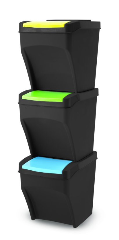 Kôš na triedený odpad Recykle BIN 3x25l