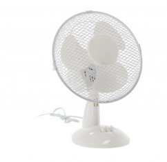 Stolný ventilátor biely 25W