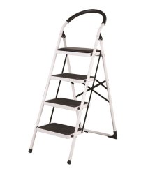 ALDOTRADE Schůdky ocelové Klapp 4 skládací protiskluz.