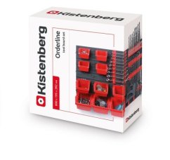 ALDOTRADE Kistenberg Závesný panel s 10 boxy a 22 držiaky ORDERLINE
