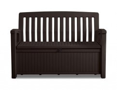 Lavica Patio Bench hnedá